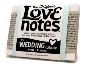 Original Love Notes Product Photography and Package Design