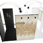 Revance Booth Concept Black and White