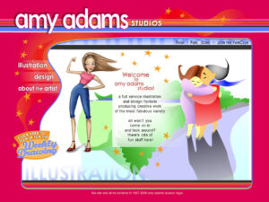 Archive website - amyadams.com c. 2005-2009