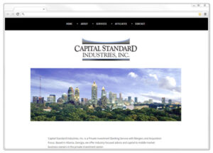 Website - Capital Standard Industries c. 2002-2023