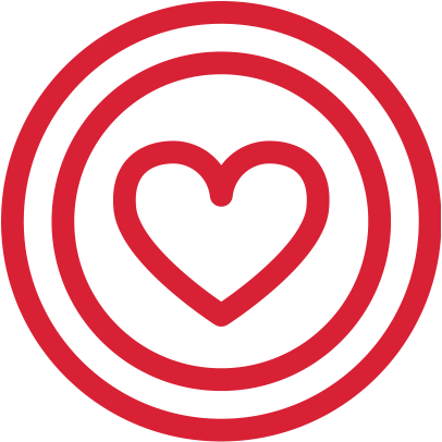 heart stamp icon